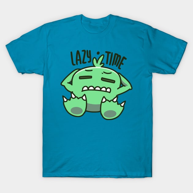 Lazy Monster T-Shirt by bhirawa2468